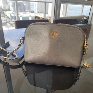 Grey DKNY crossbody bag